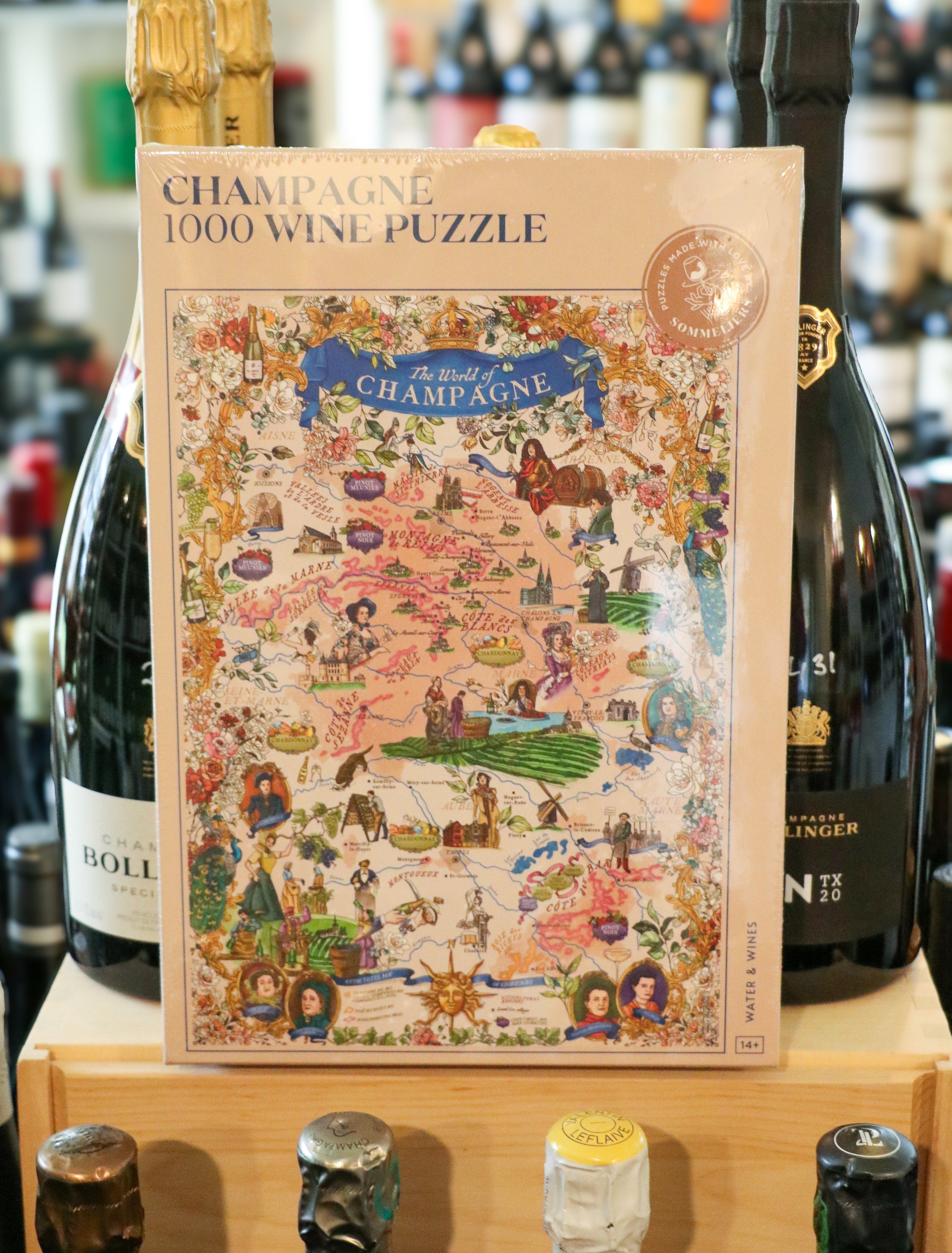 Champagne Wine Puzzle