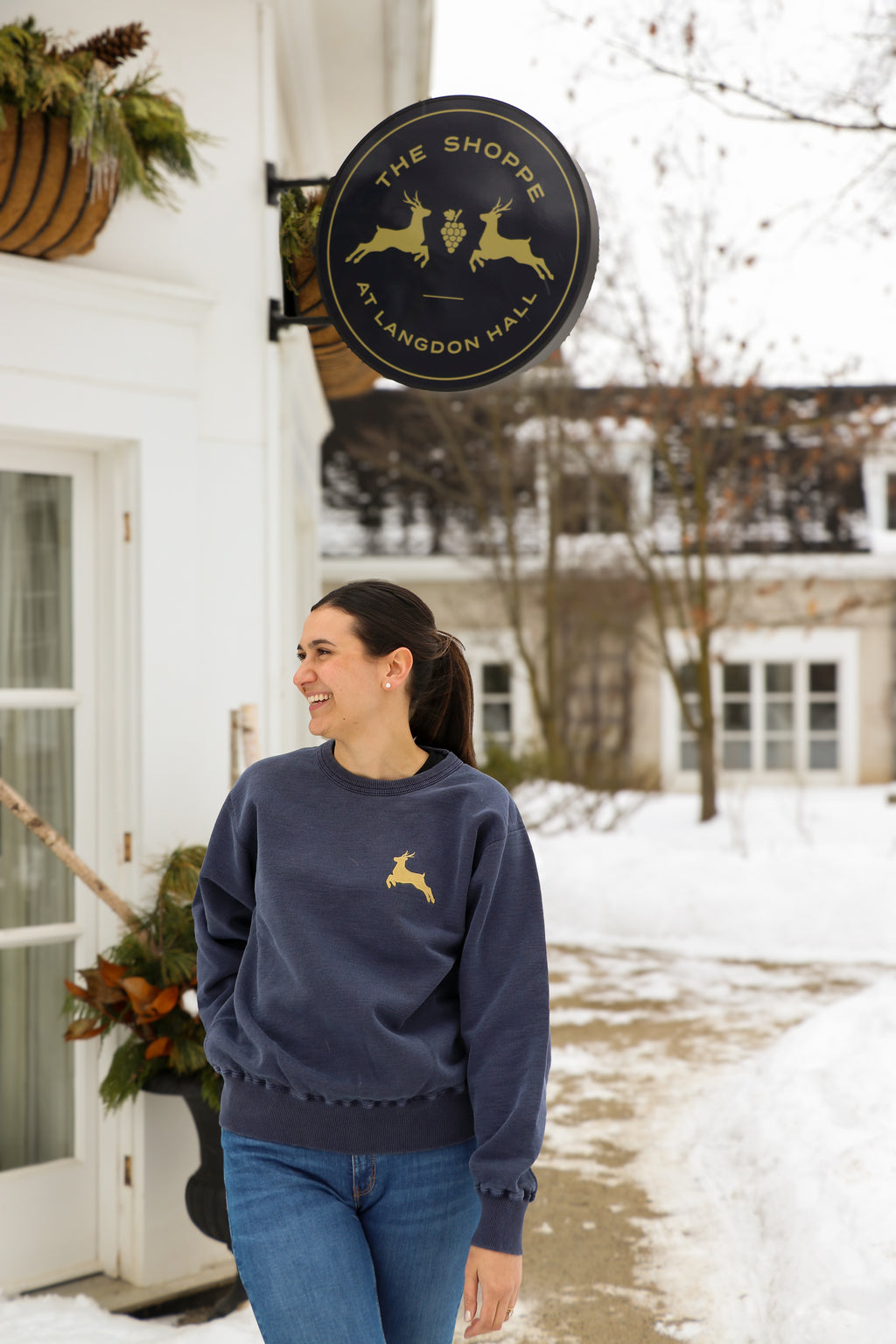 LH Stag Crewneck
