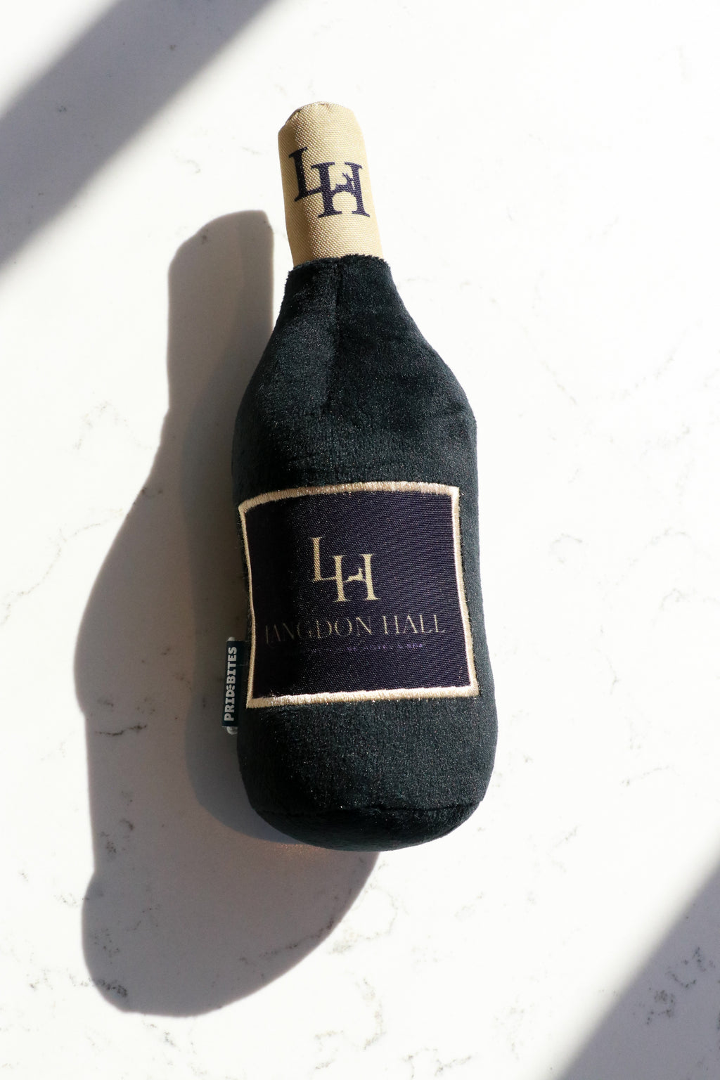 LH Wine Bottle Dog Toy