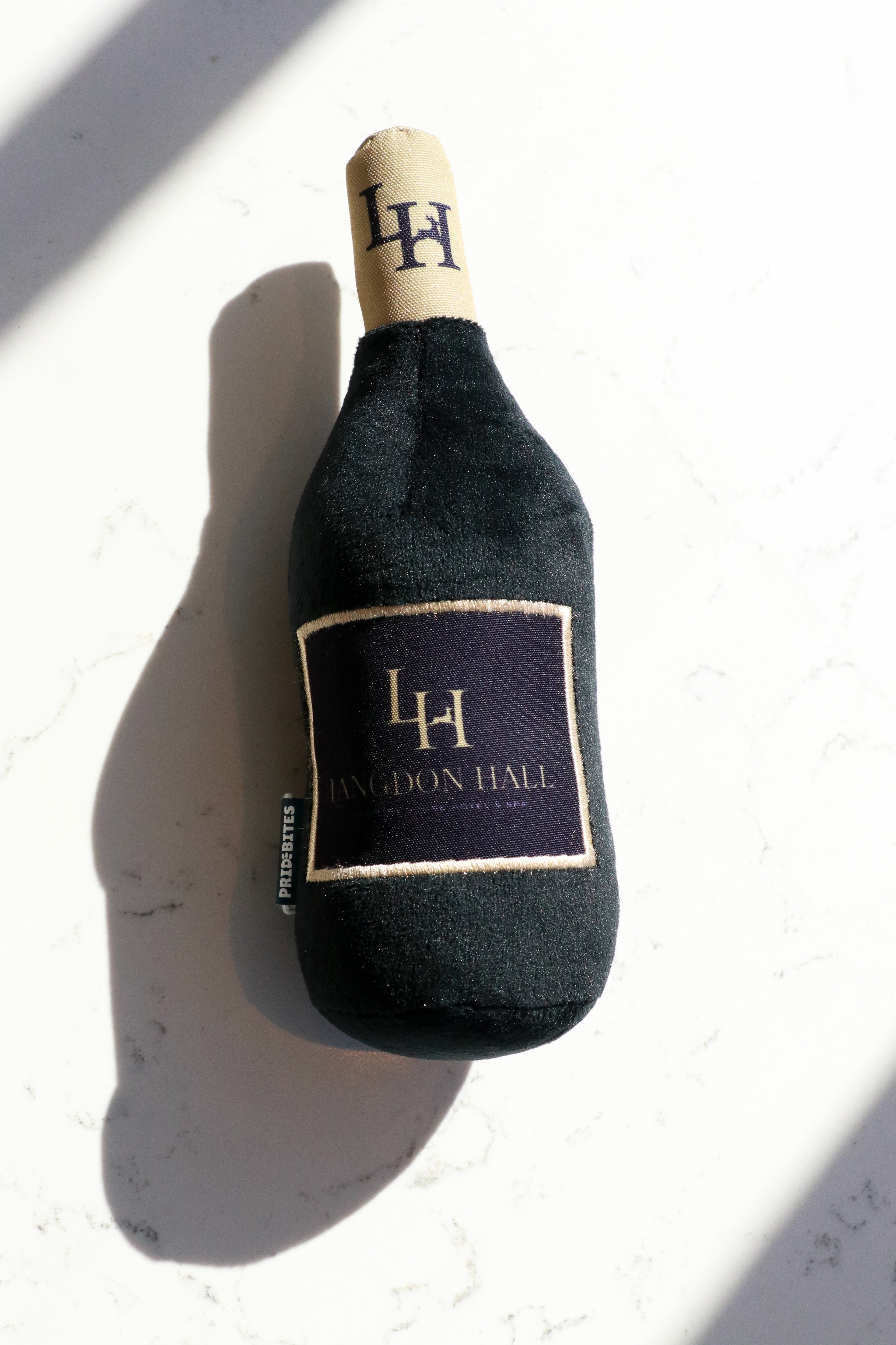 LH Wine Bottle Dog Toy