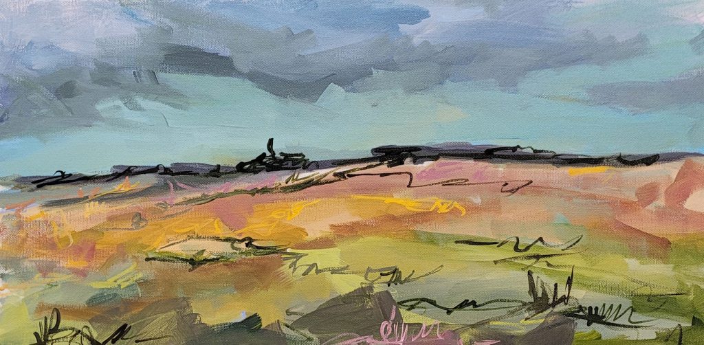 On Our Way Across the Field, 2024 - Joanne Lomas