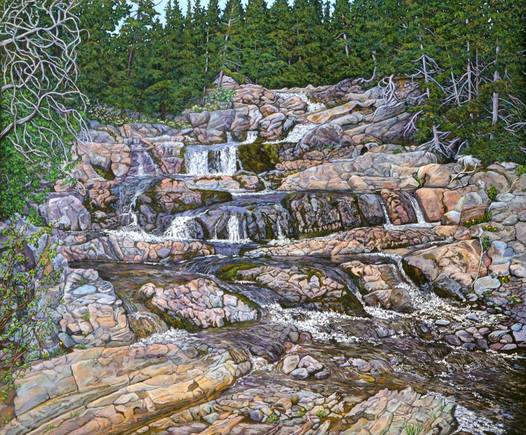 Rattling Brook Falls, 2020 - Lynden Cowan