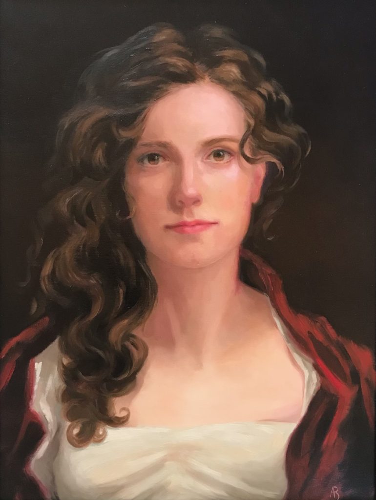 Red Velvet Cloak, 2025 - Angela Burdon